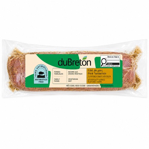 Du Breton Tenderloin Marinated Mustard & Herb 