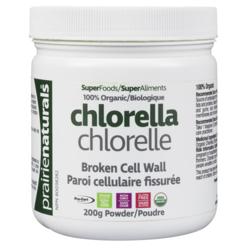 Prairie Naturals Organic Chlorella 200 g