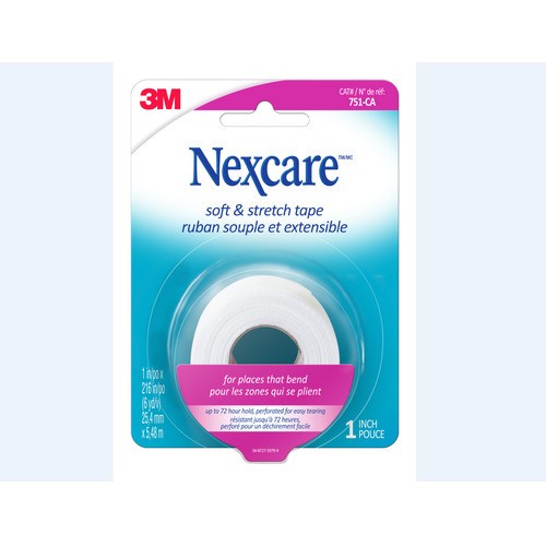 Nexcare Soft & Stretch 1in Tape