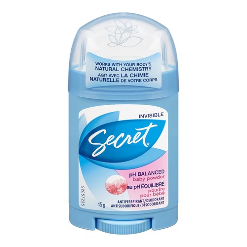 Secret Solid Antiperspirant Baby Powder 48 g