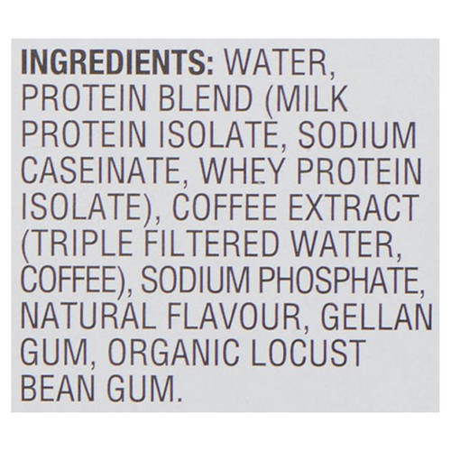 Brüst Protein Drink Unsweetened Dark Roast 4 x 330 ml