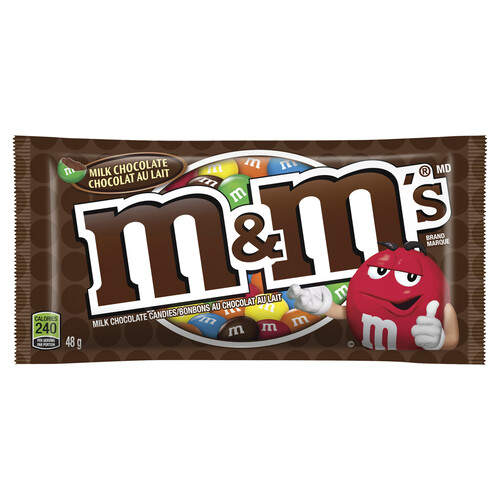 M&M's Milk Chocolate Candies Bag 48 g