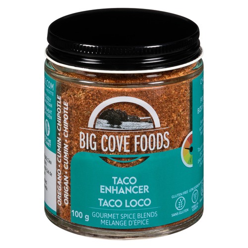 Big Cove Foods Gourmet Spice Blends Taco Enhancer 100 g