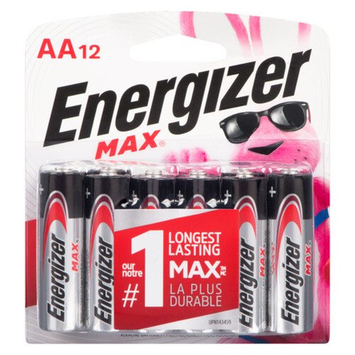 Energizer Batteries Max AA 12 Pack