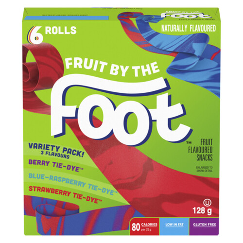 Betty Crocker Gluten-Free Fruit Snacks Fruit By The Foot Variety Pack 128 g