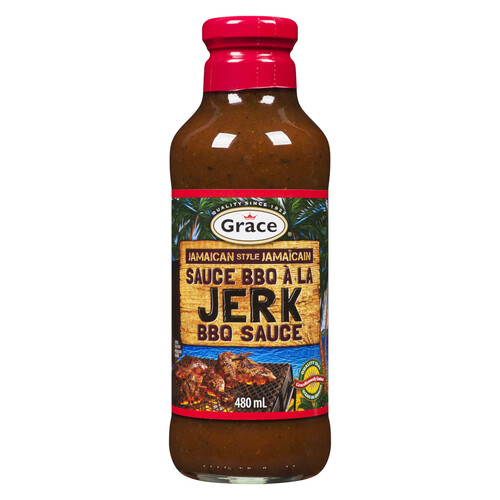 Grace Jerk BBQ Sauce Jamaican Style 480 ml