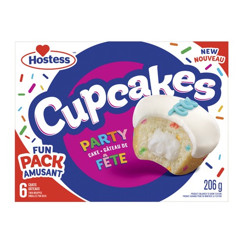 Hostess Cupcakes Party Cake 6 Count 206 g