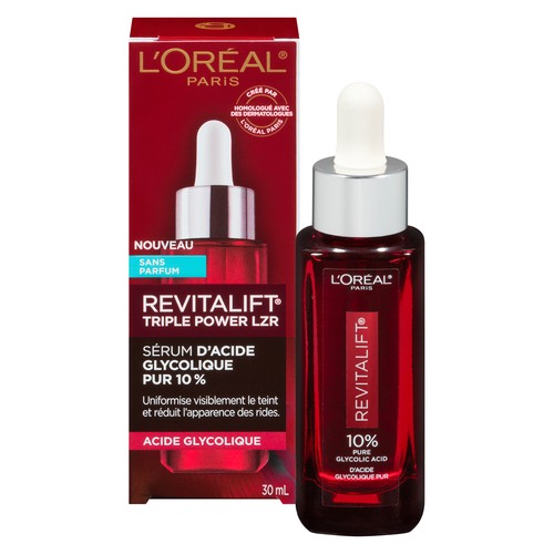 L'Oréal Revitalift Triple Power LZR 10% Pure Glycolic Acid Serum 30 ml