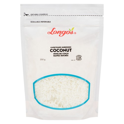 Longo's Shredded Coconut Sweetened 250 g