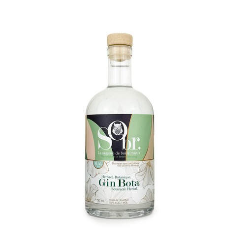 Sobr Non Alcoholic Drink Gin Bota 750 ml (bottle)