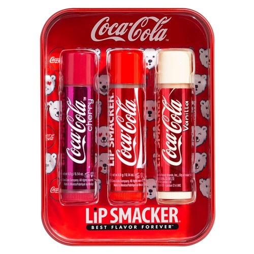 Lip Smacker Lip Balm Tin Coca Cola 3 Pack 5.67 g