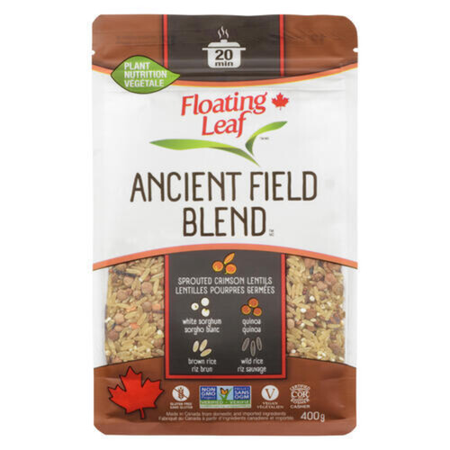 Floating Leaf Sprouted Crimson Lentils Ancient Field Blend 400 g