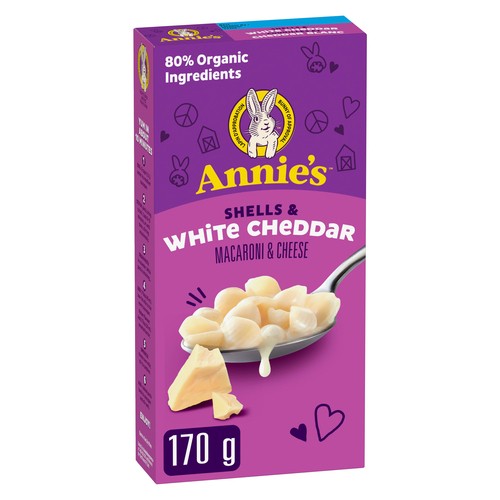 Annie's Macaroni & Cheese Shells & White cheddar 170 g