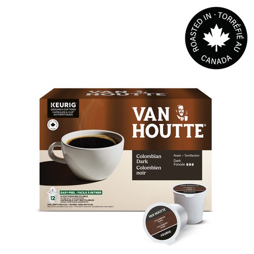 Van Houtte Coffee Pods Colombian Dark Roast 12 K-Cups 105 g
