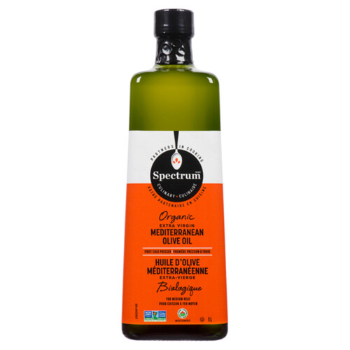 Spectrum Naturals Organic Olive Oil Extra Virgin 1 L