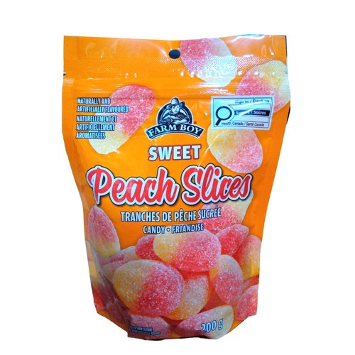 Farm Boy Candy Sweet Peach Slices Soft 200 g