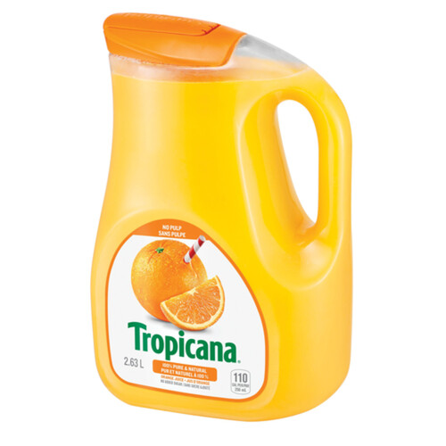 Tropicana Pure Premium Orange Juice No Pulp 2.63 L