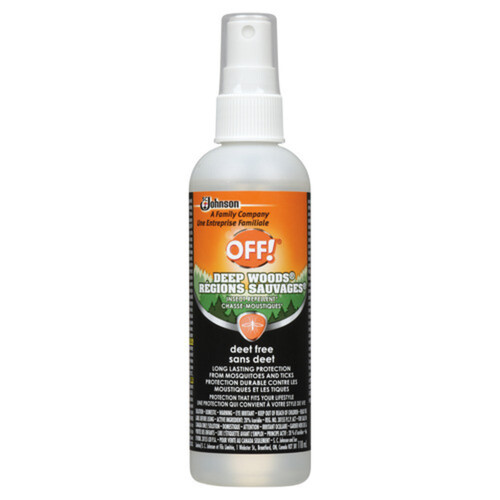 Off Deep Woods Deet-Free Spray Insect Repellent Pump 118 ml