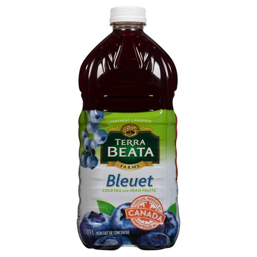Terra Beata Farms Fruit Cocktail Blueberry 1.89 L (bottle)