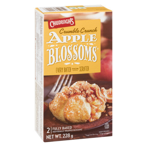 Chudleighs Crumble Crunch Apple Blossoms 228 g (frozen)