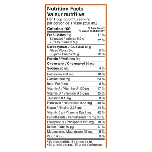 Lactantia Milk Lactose Free 3.25% Homogenized 2 L