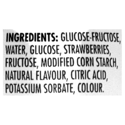 Smucker's Ice Cream Toppings Sundae Syrup Strawberry 428 ml