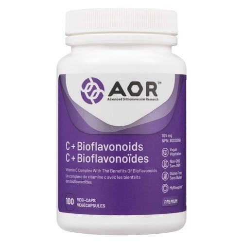 AOR Vitamin C + Bioflavonoids Vegi - Capsules 100 EA