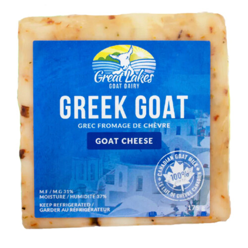 Great Lakes Goat Cheese Greek Goat 175 g