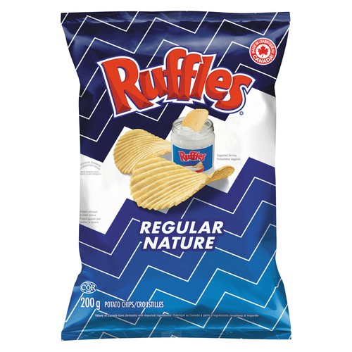 Ruffles Potato Chips Regular 200 g