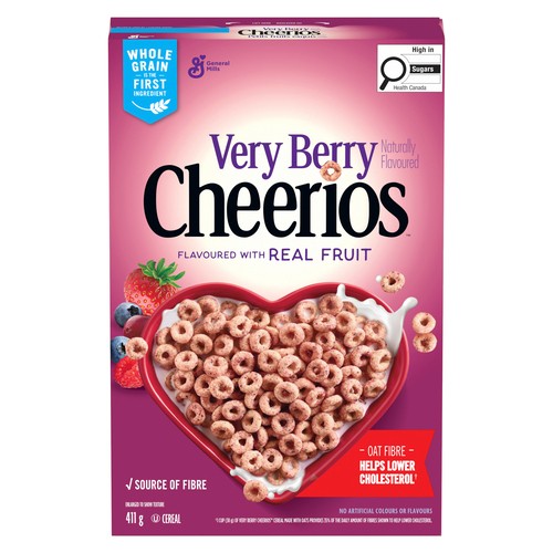 Cheerios Cereal Very Berry 411 g