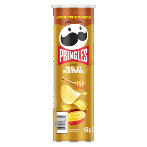 Pringles Canned Potato Chips Honey Mustard 156 g