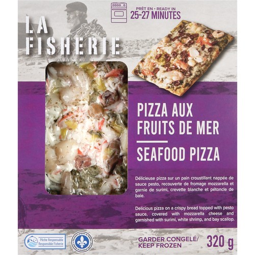 La Fisherie Pizza Seafood 320 g