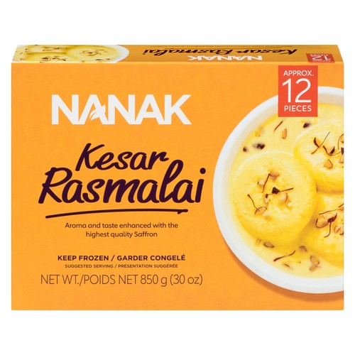 Nanak Kesar Rasmalai 850 g
