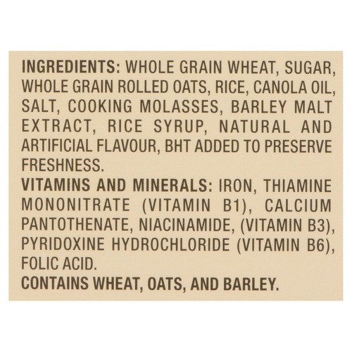 Post Shreddies Cereal Granola Brown Sugar 495 g