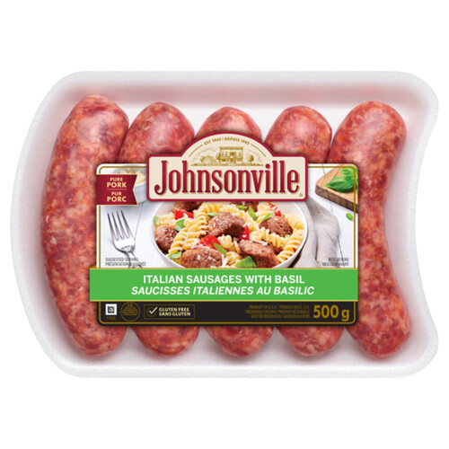 Johnsonville Frozen Sweet Italian Sausage 500 g