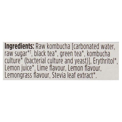 Remedy Drinks Organic Kombucha Lemonade 4 x 330 ml (cans)