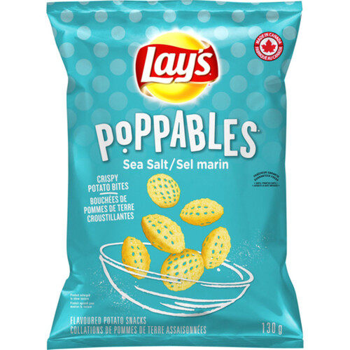 Lay’s Poppables Potato Snacks Sea Salt 130 g