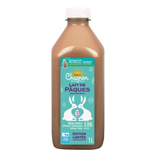 Laiterie Chagnon Famille Kaiser 3.8% Whole Milk Choco-Caramel 1 L