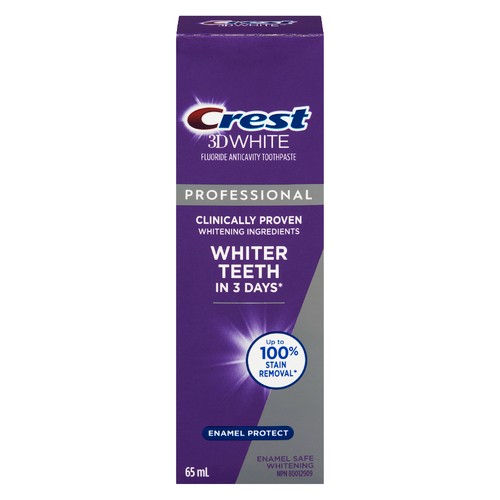 Crest 3D White Toothpaste Enamel Protect 65 ml