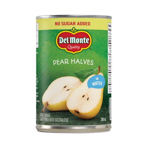 Del Monte Pear Halves In Water No Sugar Added 398 ml