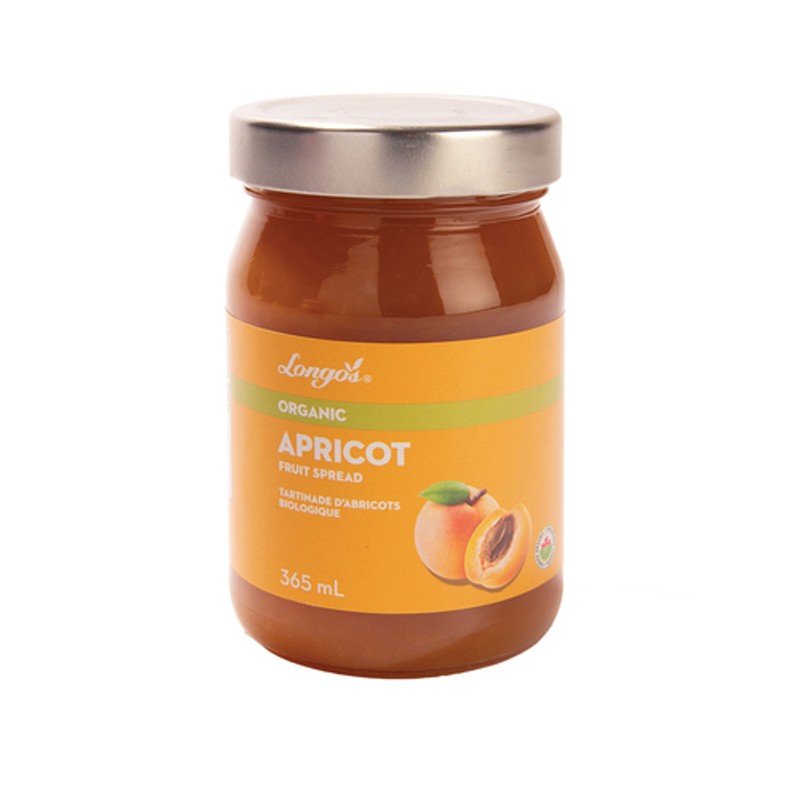 Longo's Organic Fruit Spread Apricot 365 ml - Voilà Online Groceries ...
