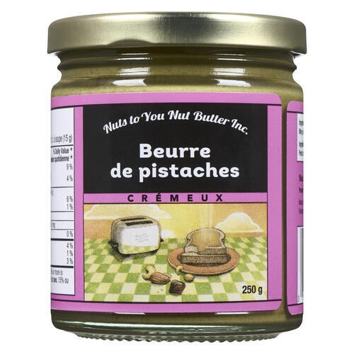 Nuts to You Nut Butter Pistachio Butter Smooth 250 g