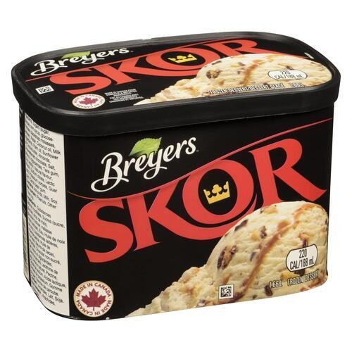 Breyers Frozen Dessert Skor 1.66 L