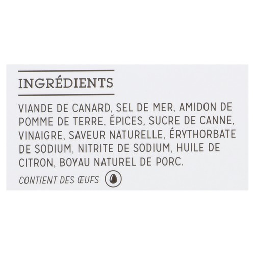 La Brome Lake Duck Sausages Pepper & Garlic 300 g