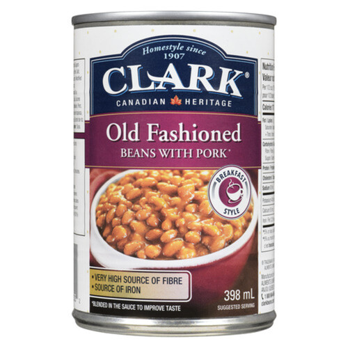 Clark Old Fashioned Baked Beans With Pork 398 ml