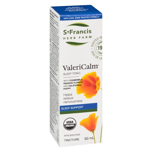 St. Francis Herb Farm Tincture Sleep Support ValeriCalm 50 ml