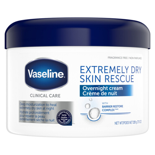Vaseline Body Cream Clinical Care Extremely Dry Skin Rescue 201 g