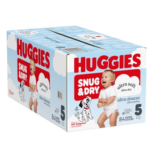Huggies Snug & Dry Size 5 84 Count