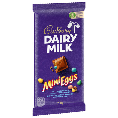 Cadbury Dairy Milk Mini Egg Chocolate Bar 200 g