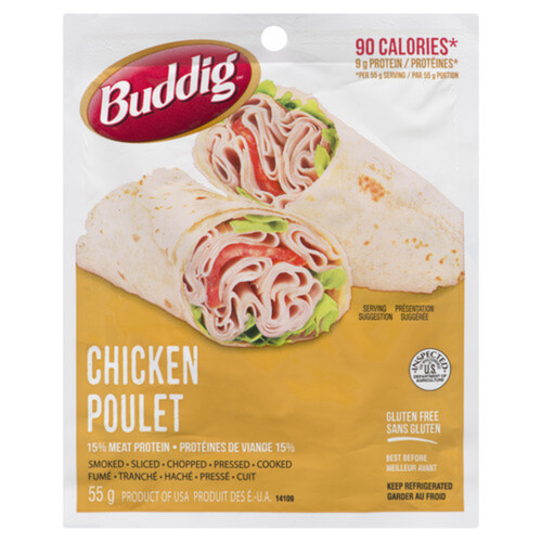 Buddig Smoked Chicken 55 g